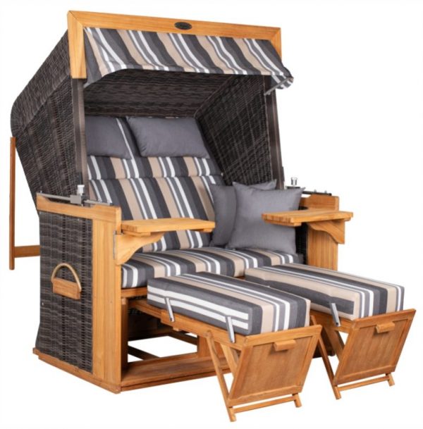 Strandkorb PURE® Friesland Sylt XXL Teak