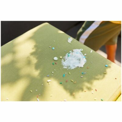 Hartman Hocker Alex mit Sunbrella Stoff und Aluminiumgestell, wetterfest und kompakt