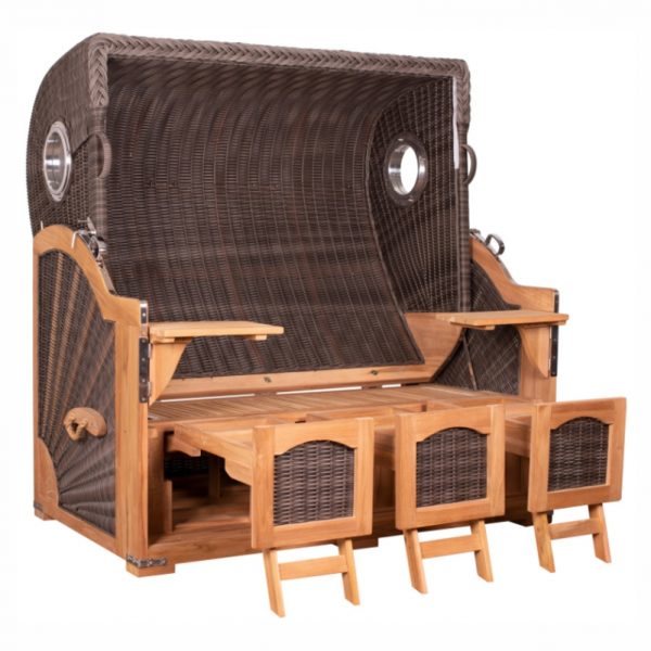 Strandkorb PURE® Seemöwe XXL Teak