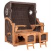 Strandkorb deVries PURE® Seemöwe XL Teak