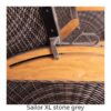 Strandkorb deVries PURE® Sailor XL Teakholz – Bild 24