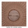 Strandkorb deVries PURE® Sailor XL Teakholz – Bild 26