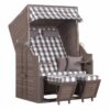 Strandkorb deVries PURE® Standard Pinienholz