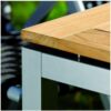 Tischplatte STERN aus Teakholz FSC® zertifiziert für den Außenbereich