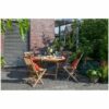 Tisch deVries Woodie Ø 120 cm Teakholz – Bild 3