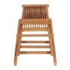 Tisch deVries Woodie Ø 120 cm Teakholz – Bild 8