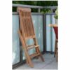 Tisch deVries Woodie Ø 120 cm Teakholz – Bild 10