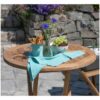 Tisch deVries Woodie Ø 70 cm Teakholz – Bild 4