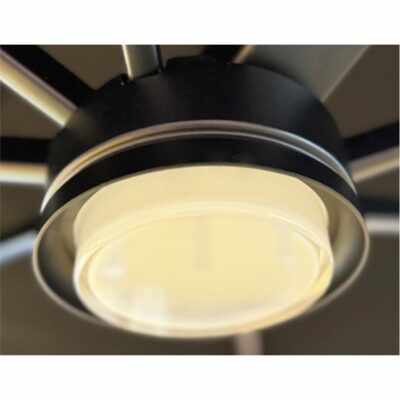 Dimmbare LED-Beleuchtung für Prostor Sonnenschirm 230V Akkubetrieb RGB