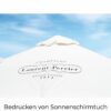 Schirmbezug mit individuellem Logodruck von Prostor