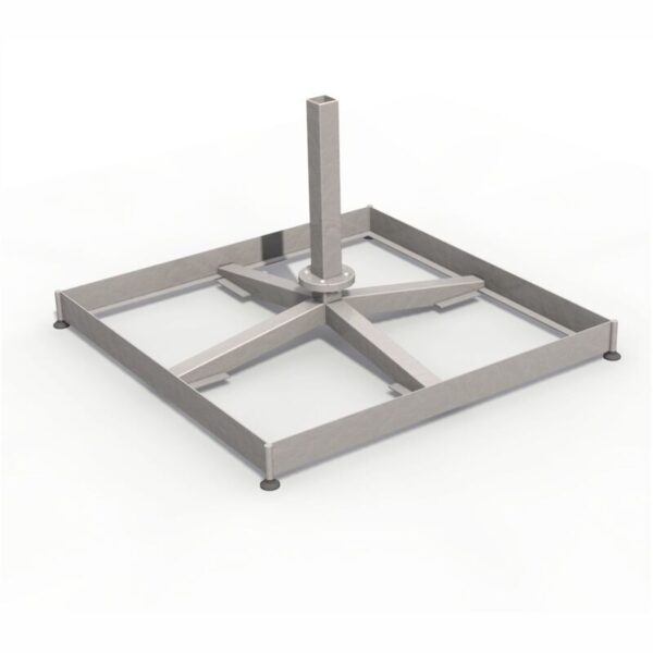 Prostor P8 Mittelstockschirm 400 cm x 400 cm – Bild 13