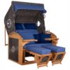Strandkorb deVries PURE® Sailor XL Teakholz – Bild 3