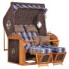 Strandkorb deVries PURE® Sailor XL Teakholz – Bild 5