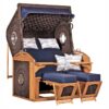 Strandkorb deVries PURE® Sailor XL Teakholz – Bild 7