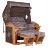 Strandkorb deVries PURE® Sailor XL Teakholz – Bild 10