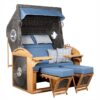 Strandkorb deVries PURE® Sailor XL Teakholz – Bild 19