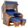 Strandkorb deVries PURE® Sailor XL Teakholz – Bild 3