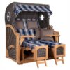 Strandkorb deVries PURE® Seemöwe XL Teak – Bild 5