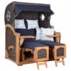 Strandkorb deVries PURE® Seemöwe XL Teak – Bild 7