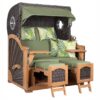 Strandkorb deVries PURE® Seemöwe XL Teak – Bild 12