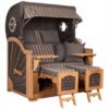 Strandkorb deVries PURE® Seemöwe XL Teak – Bild 14