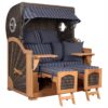 Strandkorb deVries PURE® Seemöwe XL Teak – Bild 15