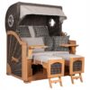 Strandkorb deVries PURE® Seemöwe XL Teak – Bild 18