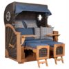 Strandkorb deVries PURE® Seemöwe XL Teak – Bild 19