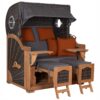Strandkorb deVries PURE® Seemöwe XL Teak – Bild 21