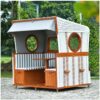 Strandkorb deVries PURE Gosch Lounge XXL aus Mahagoniholz mit PVC-Geflecht snow white und Design 989