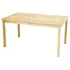 Tisch Ploß Memphis aus Teakholz 150×80×75 cm für Garten oder Terrasse