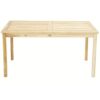Tisch Ploß Memphis aus Teakholz 150×80×75 cm für Garten oder Terrasse