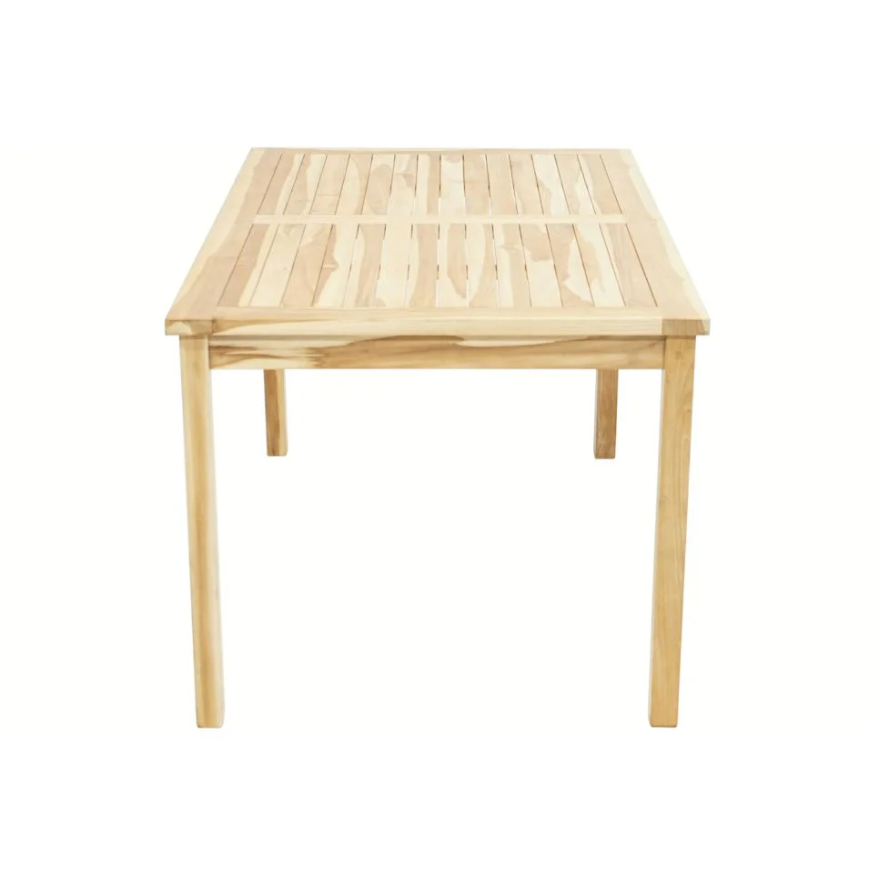 Tisch Ploß Memphis aus Teakholz 150×80×75 cm für Garten oder Terrasse