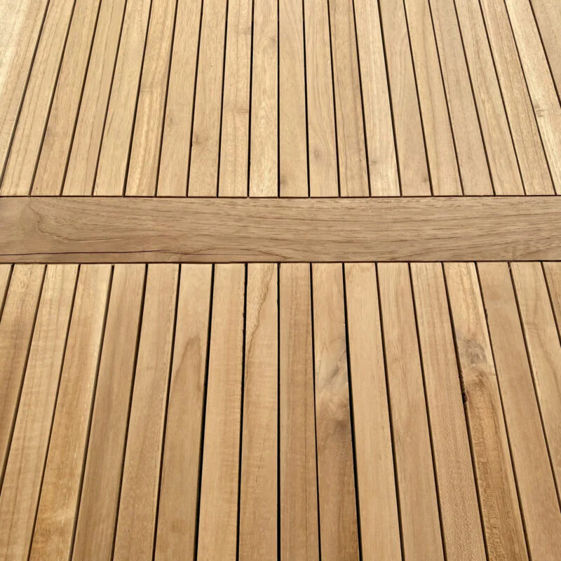 Tisch Ploß Memphis aus Teakholz 150×80×75 cm für Garten oder Terrasse