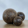 Dekokugeln 3er Set Holz Bali – Bild 8