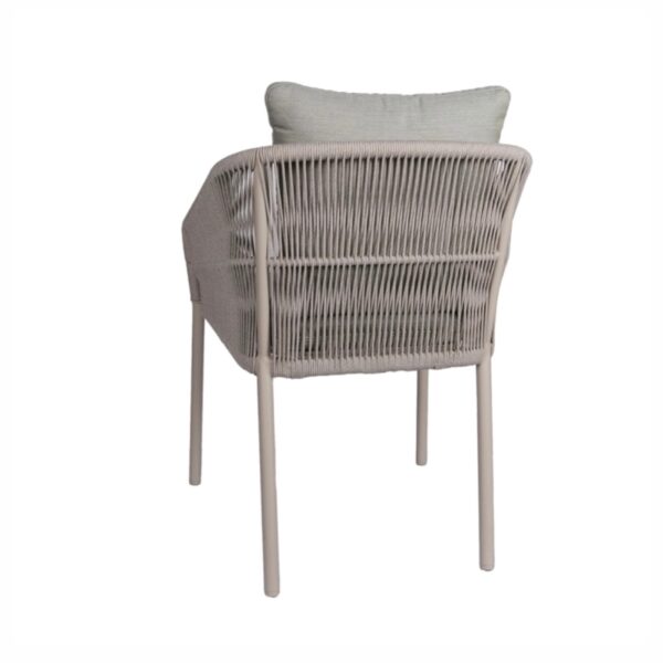 Gartensessel STERN® Jella greige Kissenset salbei – Bild 2