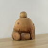 "Lachender Buddha" Akazienholz – Bild 5