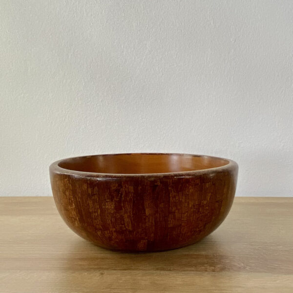 Salatschüssel Massivholz "Eierschale" Bali – Bild 2