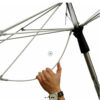 Sonnenschirm Lübeck Ø 250 cm, Stockschirm – Bild 6