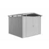 Gerätehaus Biohort® Panorama P4 - Silber Metallic