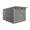 Gerätehaus Biohort Avantgarde A8 im Quarzgrau Metallic