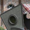 Strandkorb deVries Twin View aus Hartholz mit PE-Geflecht nature grey und Design 429