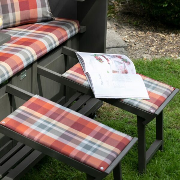Strandkorb deVries® Twin View - PE nature grey - Design 429