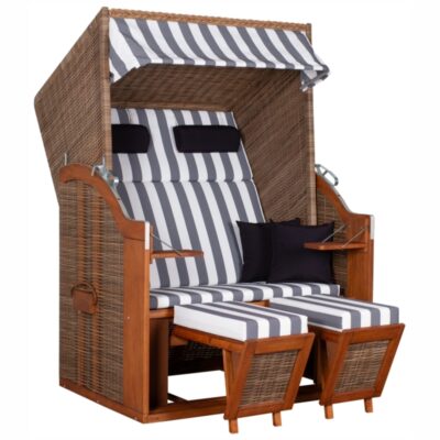 Strandkorb deVries PURE® Standard Pinienholz