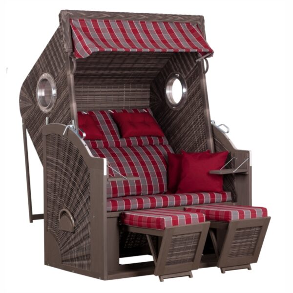 Strandkorb deVries PURE® Cliff XL SUN Pinienholz
