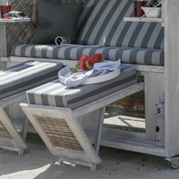 Strandkorb deVries PURE® Cliff XXL SUN – Bild 7