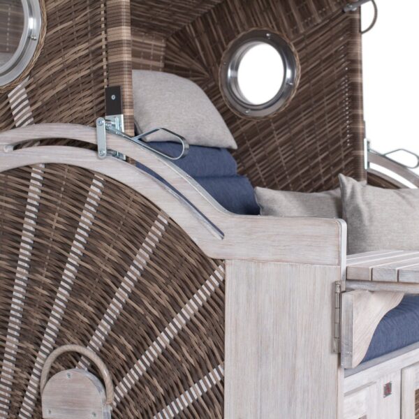 Strandkorb deVries PURE® Seaside XL Pinienholz – Bild 4