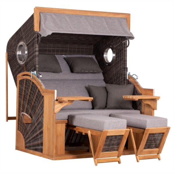 Strandkorb deVries PURE® Seaside XXL Pinienholz