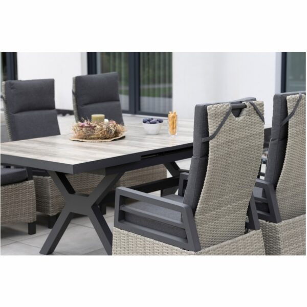 Relaxsessel deVries® Montana spotty grey