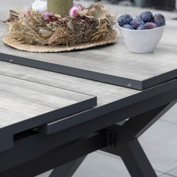 Ausziehtisch deVries® Montana - Keramik oak - 160/210 x 100 cm